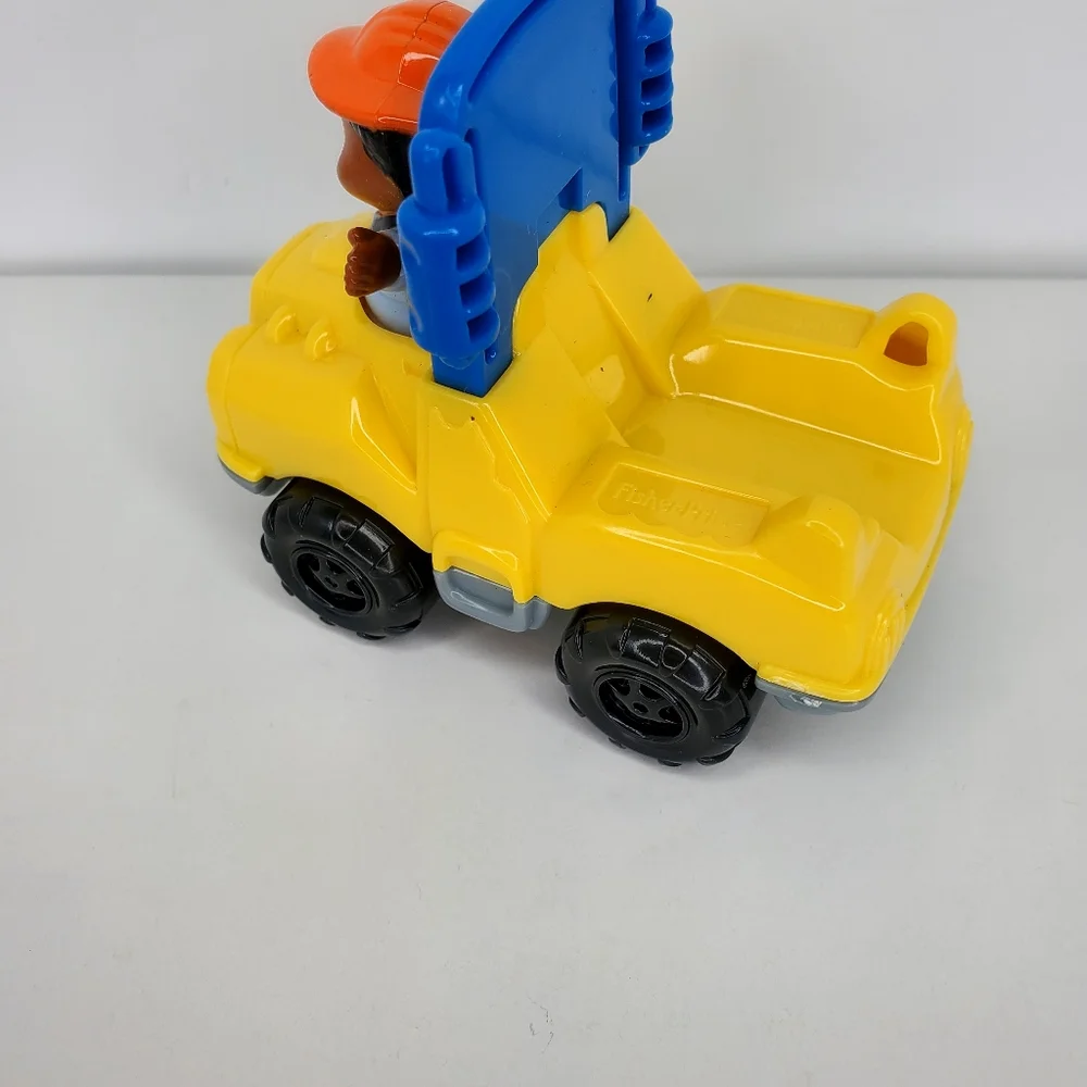 2004 Fisher Price Little People McDonald's Happy Meal‎ Yellow Cement Truck